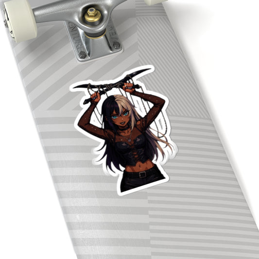 Sauce Tha Rippa Anime | Kiss-Cut Sticker