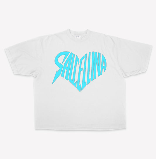 Saucellina Heartfelt Tee | Drop Shoulder
