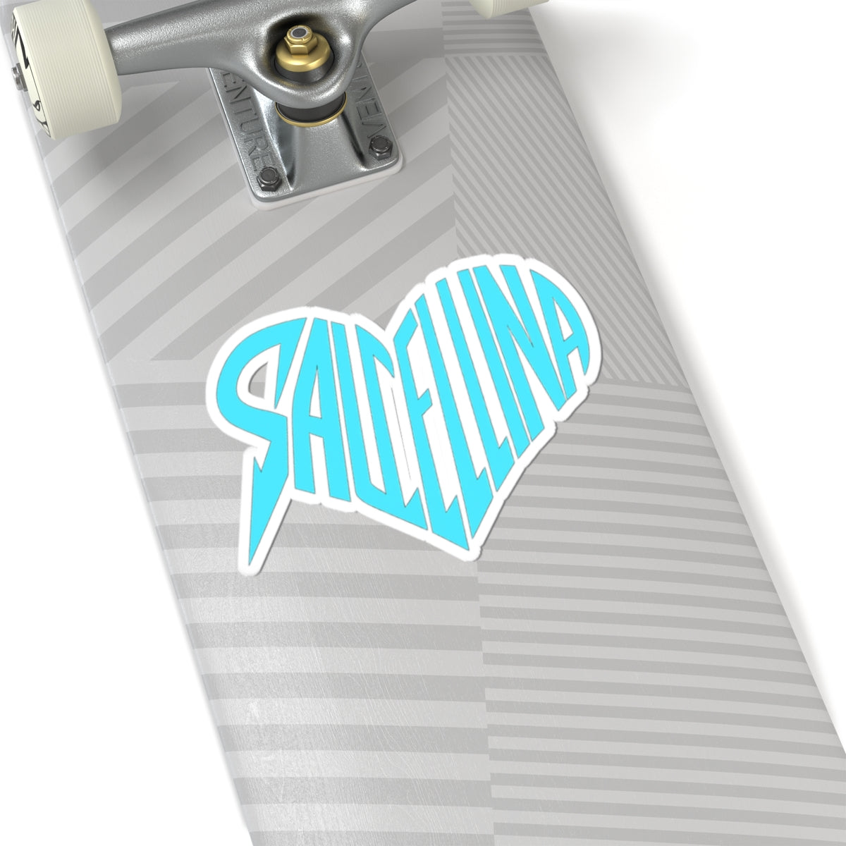 Saucellina Heartfelt Logo | Kiss-Cut Sticker
