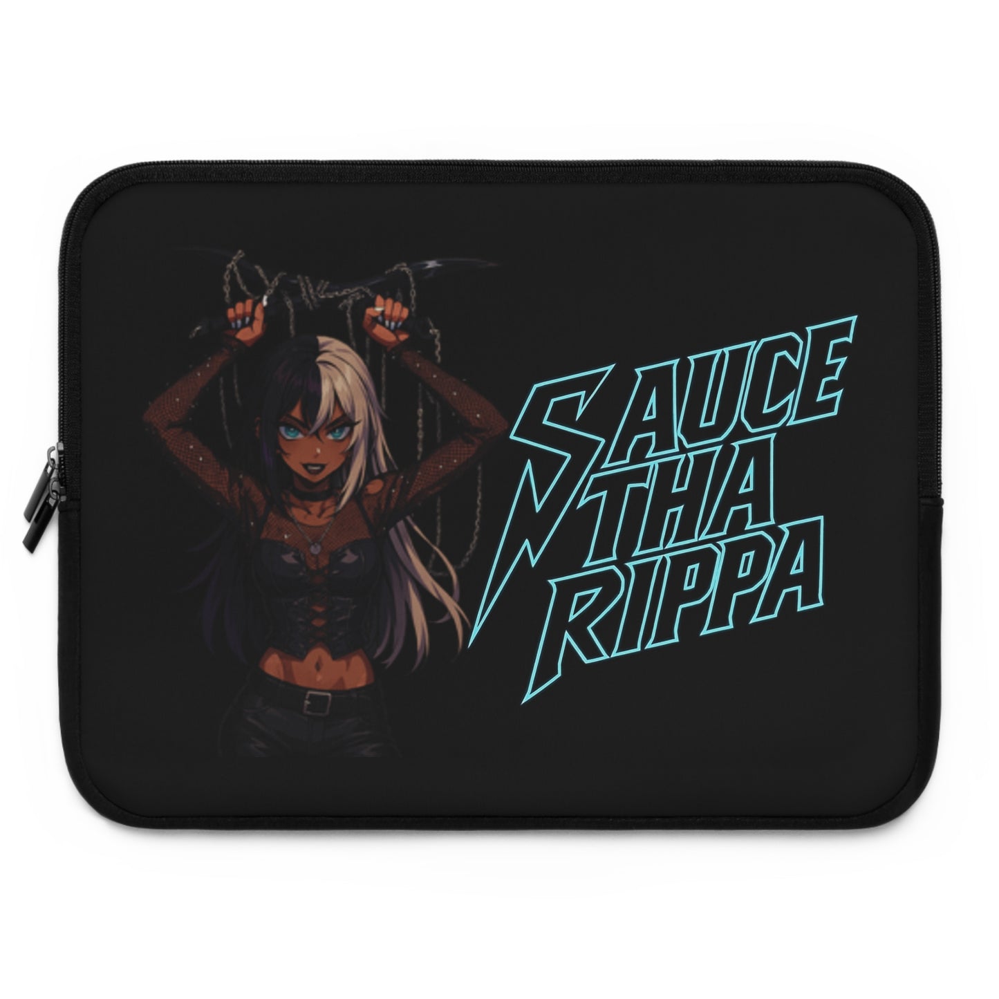 Sauce Tha Rippa Anime Character Laptop Sleeve