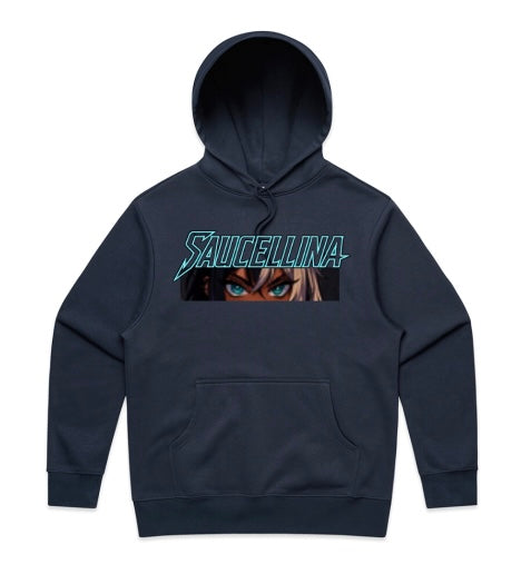 STR Pixelated Anime Eyes Hoodie